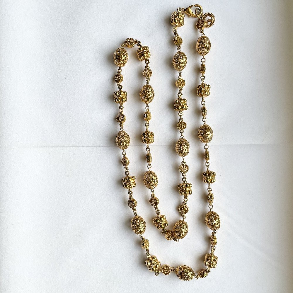 1990's St. John Gold chain necklace
